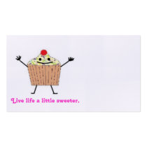 Cupcake Card business cards