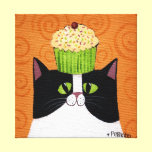 Cupcake Cat canvas prints
