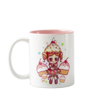Cupcake-chan Mug by celesse