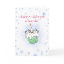 cupcake christmas cards