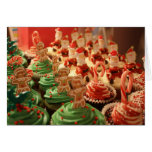 Cupcake Christmas Card