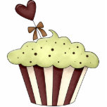 CupCake Christmas Ornament Acrylic Cut Outs