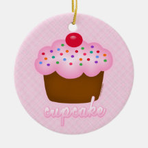 Cupcake Christmas Ornaments
