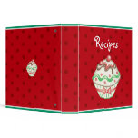 Cupcake Christmas Recipee Binder