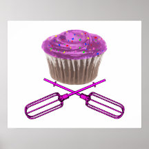 Cupcake & Crossbeaters Posters