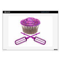 Cupcake & Crossbeaters Skin For 15" Laptop