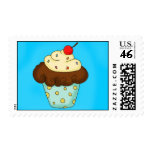 Cupcake Custom  Birthday Stamp