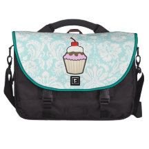Cupcake; cute laptop commuter bag