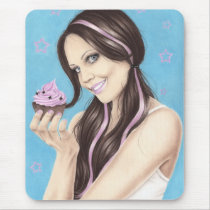 Cupcake Cutie Mousepad mousepads