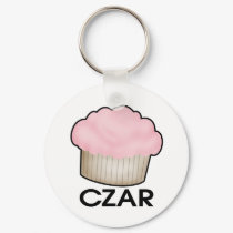 Cupcake Czar keychains by czarshop Cupcake Czar keychains