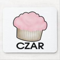 Cupcake Czar mousepads by czarshop Cupcake Czar mousepads