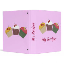 Cupcake Design Binder