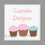 Cupcake Designer Fridge Magnets Cupcake Designer Fridge Magnets