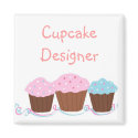 Cupcake Designer magnets