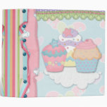 Cupcake Dreams Recipe Notebook binders