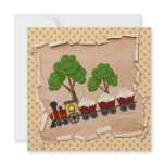 Cupcake Express Notes Personalized Invitations