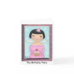 Cupcake Fairy, The Birthday Fairy, Folk Art cards