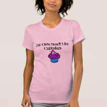 cupcake, Fat Girls Smell Like Cupcakes Tshirt