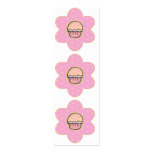Cupcake Flower Bookmark Business Card