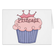 Cupcake For A Princess Card