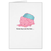 Cupcake Get Well / encouragement Card cards