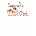 Cupcake Girl Design t-shirts by mrssocolov Cupcake Girl Design t-shirts
