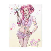 Cupcake Girl postcards by ChristinasCanvas Cupcake Girl postcards
