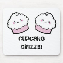 Cupcake Girlzz!!! - Customized Mouse Mats