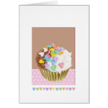 Cupcake Hearts Card