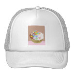 Cupcake Hearts Hat