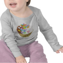 Cupcake Hearts Infant T-shirt