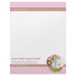Cupcake Hearts Letterhead