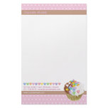 Cupcake Hearts Stationery