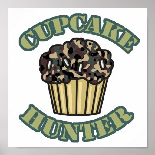 Cupcake Hunter Print
