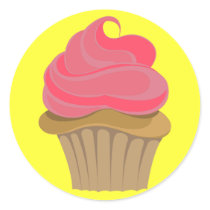 Cupcake Illustration stickers by jfarrell12 Cupcake Illustration stickers