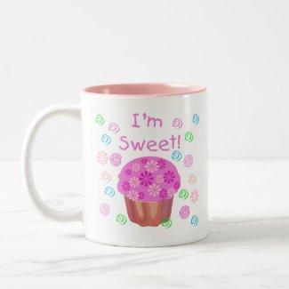 Cupcake I'm Sweet mug