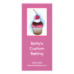 Cupcake in Pastel: Custom Baking rack cards