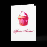 Cupcake Invitation Greeting Cards
