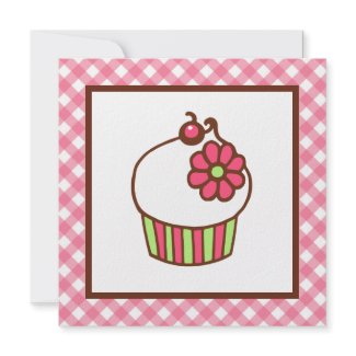 Cupcake Invitations invitation