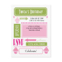 Cupcake Invite postcards