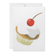 Cupcake invitiation invitation