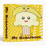 Cupcake Kawaii Scrapbook Vinyl Binder