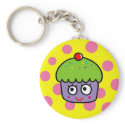 cupcake keychain