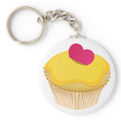 Cupcake Keychain