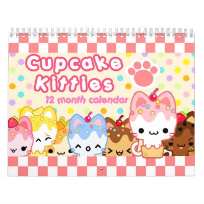 Cupcake Kitties Calendar by celesse
