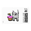 Cupcake Kitty postage