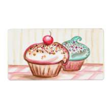 Cupcake Label
