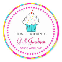 Cupcake Labels, From the Kitchen Of... Stickers