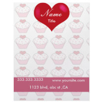cupcake letterheads