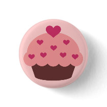 Cupcake Love Button